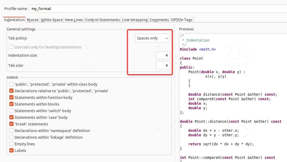 如何将Notepad++的tab设置为四个空格