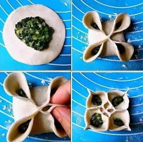 包饺子的三种方法，都是超漂亮哒