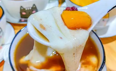 麻薯糖水家庭版制作方法，推荐搭配芒果