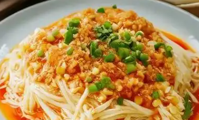 蒜蓉金针菇详细制作方法，适合下饭或佐酒