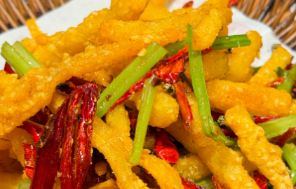 干煸藕丝详细制作方法，适合下酒或当零食