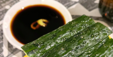 芥末黄瓜条制作方法，推荐搭配烤肉或作为下酒菜