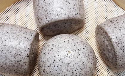 黑芝麻馒头材料配方和家庭版制作方法
