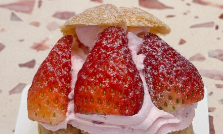 草莓雪芙包🍓材料配方和制作方法