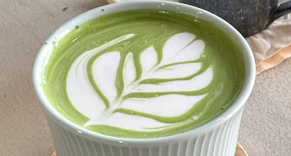 抹茶咖啡拿铁🍵详细制作方法