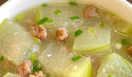 肉末冬瓜制作方法，汤汁拌饭也很美味