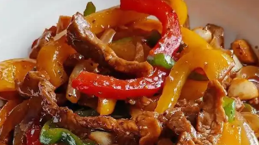 黑椒牛柳家庭版详细制作方法