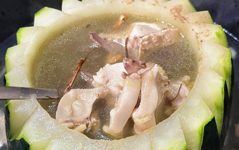 冬瓜蒸鸡制作方法，清爽不腻，健康又美味