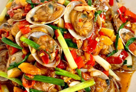 普宁豆酱炒花甲制作方法，配米饭或粥都绝佳