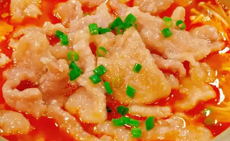 番茄滑肉片制作方法，酸甜适口，肉片滑嫩