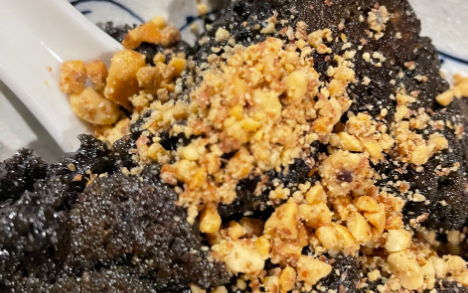 三合泥制作方法，口感细腻香甜，带有浓郁的坚果香气