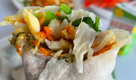 闽南润饼菜（春卷）家庭版制作方法，口感清爽鲜美