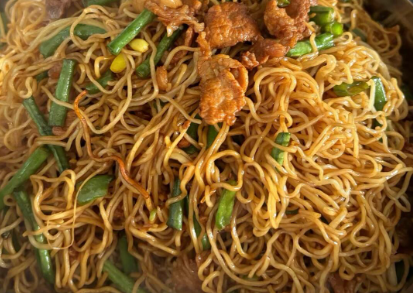 河南焖面制作方法，搭配生蒜或辣椒油更过瘾