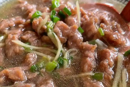 牛肉羹制作方法，口感嫩滑、汤汁鲜美