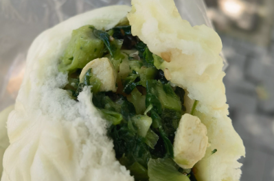 苦莴苣野菜包子制作方法，口感清爽微苦，适合春季尝鲜