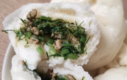茴香馒头制作方法，外皮光滑，内里蓬松
